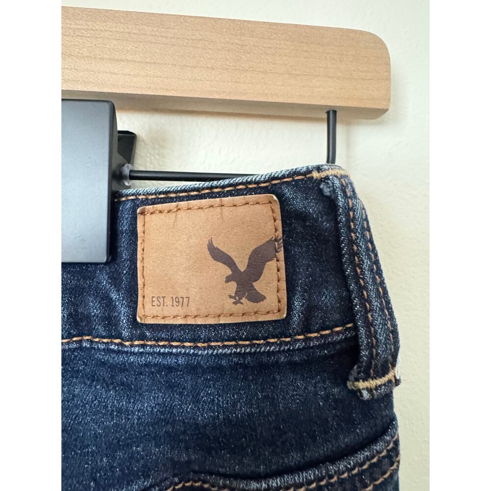 American Eagle Dark Wash Denim Shorts Women’s Size 6 - Picture 8 of 10